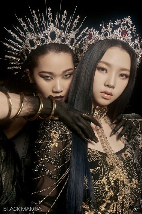 model jang yoon ju steals spotlight as dangerously sexy black mamba in aespa s new teaser