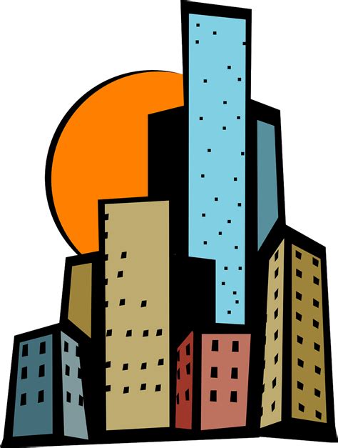 City Clipart Cartoon City Cartoon Transparent Free For Download On