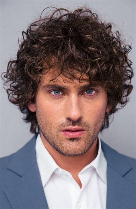 The actresses and singers who usually sport sleek, straight blowouts sometimes show off their naturally curly hair, and they look absolutely stunning. 30 Best Curly Hairstyles for Men That Will Probably Suit ...