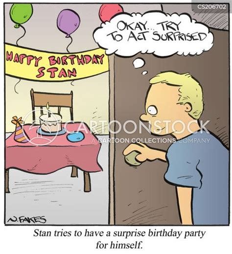 Birthday Surprises Cartoons And Comics Funny Pictures From Cartoonstock