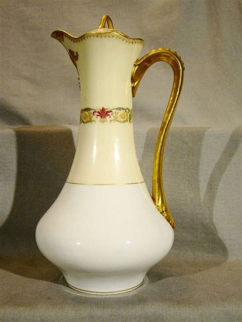 La Porcelaine Limousine Limoges Porcelain Chocolate Pot Ebay