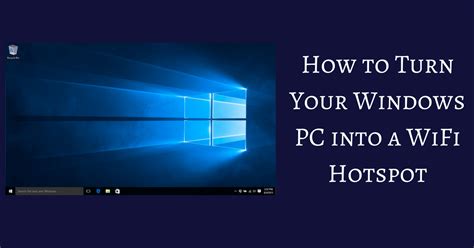 Connectify hotspot makes the internet traffic look like it's all coming from your computer—even if it's coming from connected devices, like other computers, gaming consoles, smartphones, or smart tvs. Turn Your Windows PC into a WiFi Hotspot How To 