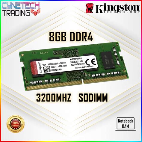 (8gb ddr4 1x8g 2666) ram gigabyte memory 2666. Kingston 8GB / 16GB DDR4 3200Mhz Sodimm Notebook RAM ...