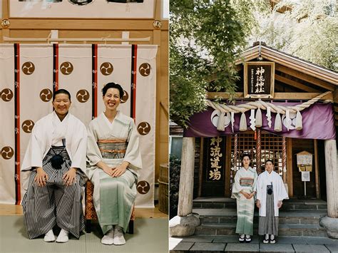 Traditional Shinto Wedding At The Tsubaki Grand Shrine Of America