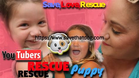 Youtubers Rescue Pup Save Love Rescue Youtube