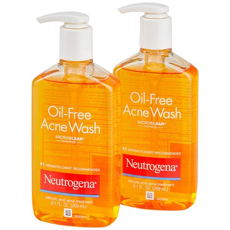 Potrays ending cruelty in cosmetic industry. Neutrogena Oil-Free Acne Fighting Face Wash with Salicylic ...
