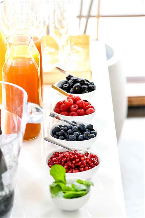 How To Set Up A Diy Mimosa Bar