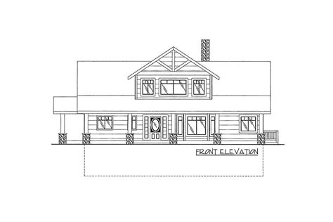 Plan 35516gh Mountain House Plan With Dramatic Window Wall In 2022