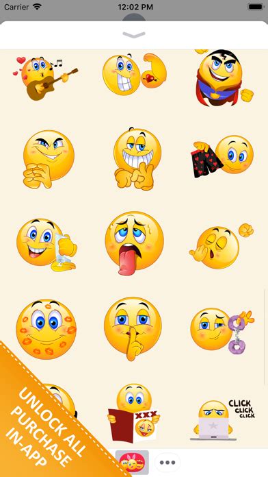 Adult Emojis Naughty Couples App Price Drops
