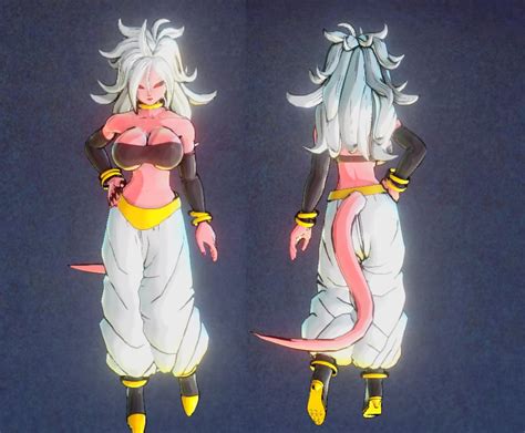 Majin Android Clothes For Huf Cac Xenoverse Mods