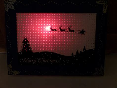 Led Backlit Pin Hole Holiday Card 7 Steps With Pictures Instructables