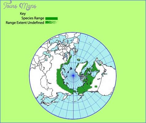 Map Of The Arctic Tundra