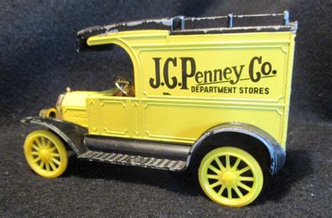 Ertl 1913 Ford Model T Van Jc Penney Co Collectible Replica