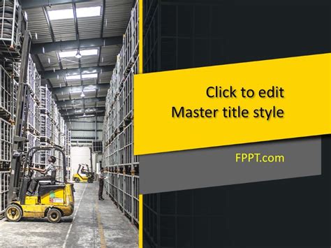 Kind attention all forklift operators and forklift operation training providers! Free Forklift PowerPoint Template - Free PowerPoint Templates