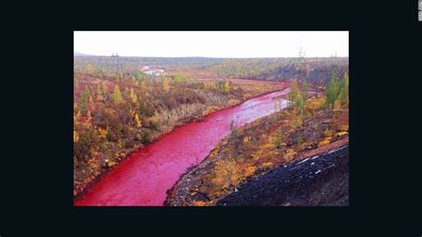 Crimson Tide Residents Stunned As Russian River Turns Red Cnn