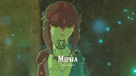 Mipha Zora Champion Wiki Zelda Breath Of The Wild Amino Amino