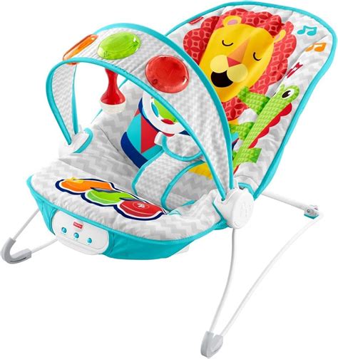 Fisher Price Kick And Play Musical Bouncer New Born Baby Bouncer And