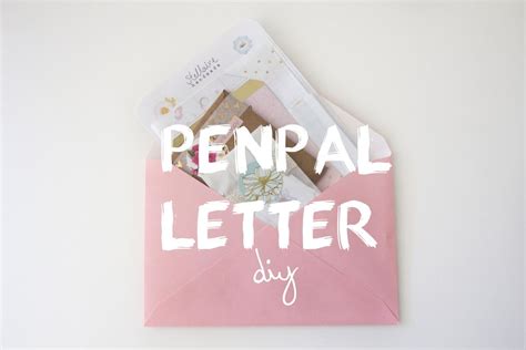 Penpal Letter Diy Stellaire Pen Pal Letters Penpal Diy Letters