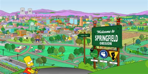 Springfield Nexiste Pas Que Dans Les Simpsons