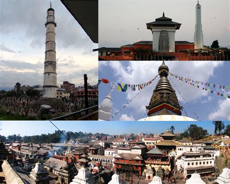 Nepal Panoramic View Of Kathmandu Valley