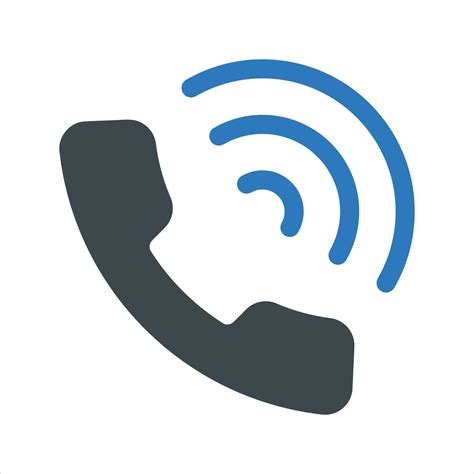 Telephone Ringing Icon Vector And Glyph 26454619 Vector Art At Vecteezy