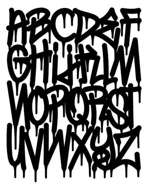 Dripping Graffiti Letters Cool Typography Pinterest Graffiti