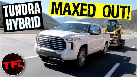 The New Toyota Tundra Hybrid Takes On The Worlds Toughest Towing Test