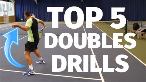 Top 5 Tennis Drills For Doubles Players Top Tennis Training Youtube
