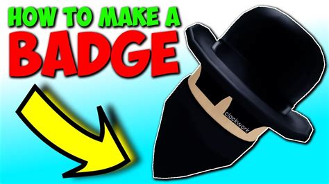 How To Make A Badge On Roblox 2018 Youtube