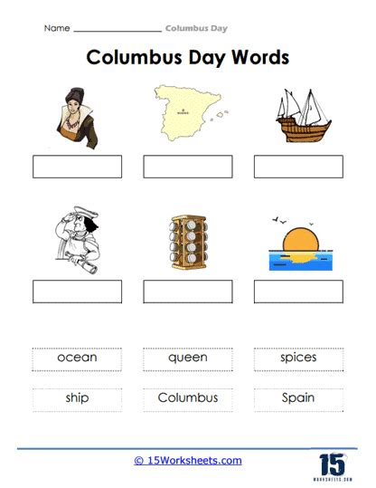 Columbus Day Worksheets 15