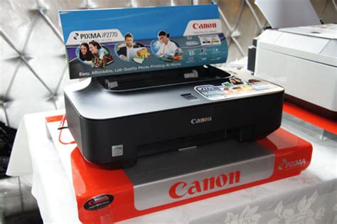 Because it have low price, high capacity and easy to maintenance make it to be popular printer which suitable use for small business and personal. Print-Ink CANON PIXMA iP2770