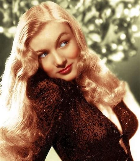 Large Movie Hairstyle Picture Of Veronica Lake Pic 2 Love Her Hair Color Veronica Lake
