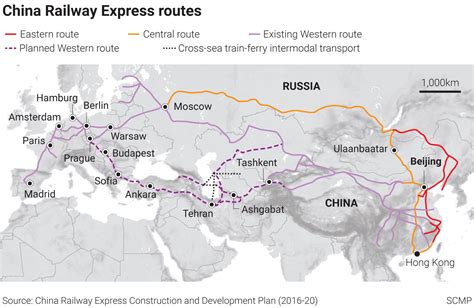 New China To Europe Rail Routes Amid Ukraine War The New Silk Road