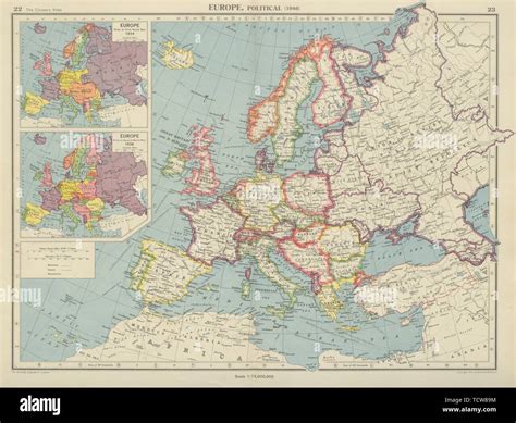 Map Of Europe Pre And Post Ww2