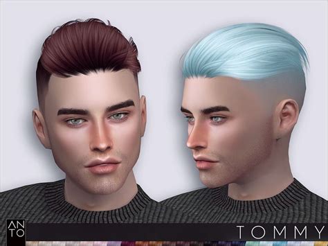 The Sims Resource Tommy Hair By Anto Sims 4 Hairs Sims Hair Sims