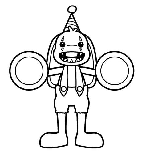 Poppy Playtime Chapter 2 Bunzo Bunny Coloring Page Download Print Or