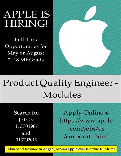 Apple Job Posting Updated Undergraduate Blog