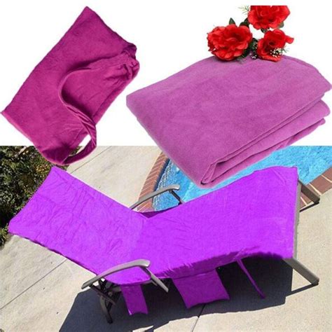 Personalized Beach Towels Lounge Chair Covers Printed Beach Lounge
