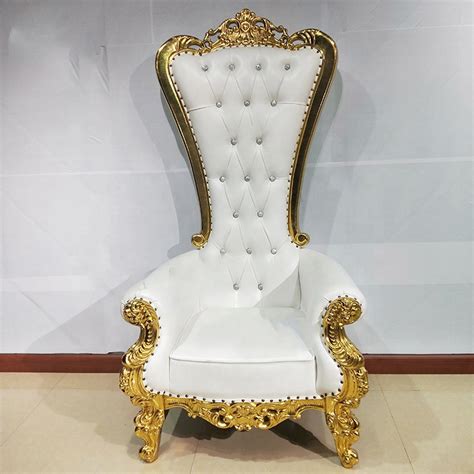 Cheap Wedding Throne Chair Luxury Wedding Kingmodern Wood Wholesale