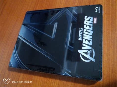 Avengers Blu Ray Steelbook Marvel Italiano Edizione Limitata Limited