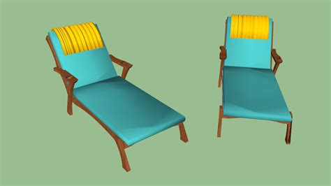 Pool Chairs 3d Warehouse
