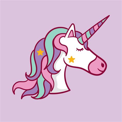 Unicorn Vector Illustration 195090 Vector Art At Vecteezy