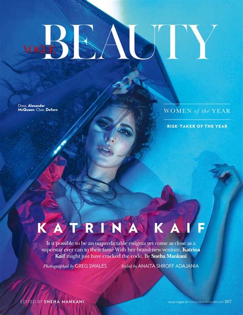 Katrina Kaif Vogue Magazine India November 2019 Issue Celebmafia