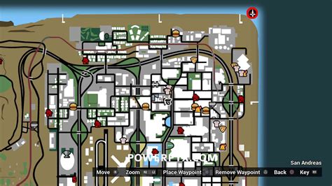 Gta San Andreas Oysters Locations Map