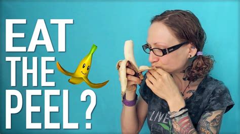 Health Benefits Of Eating Banana Peels Youtube