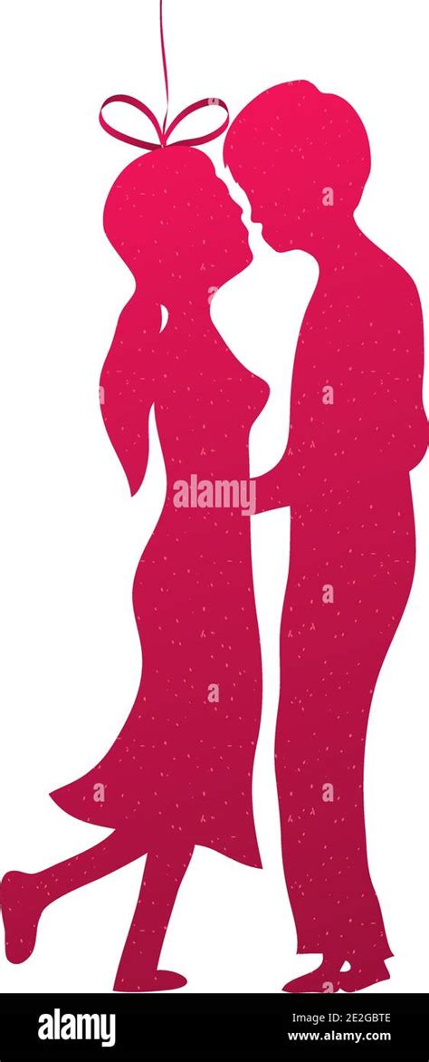Couple Kissing Design Of Love Passion And Romantic Theme Vector Illustration Stock Vector Image