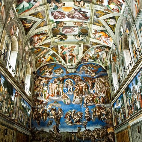 Don't know why the sistine chapel ceiling is considered one of the masterpieces of mankind? 50 Most Famous Paintings of All Time in the Art History ...