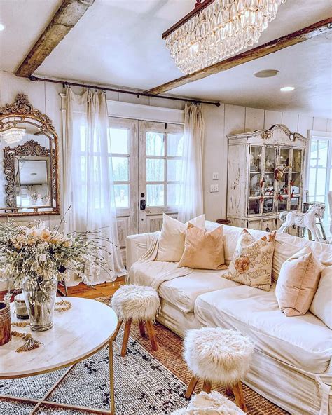 Shabby Chic Living Rooms On A Budget In 2023 Shabby Chic Living Room