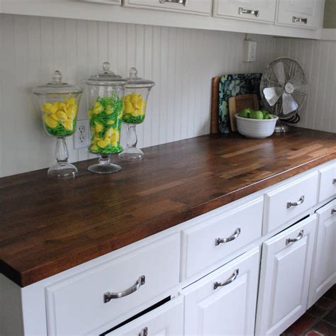 How To Install Butcher Block Countertops The Home Depot