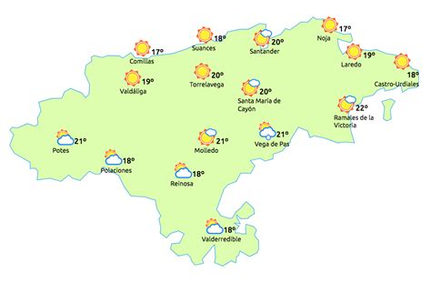 Previsi N Meteorol Gica En Cantabria D A Poco Nuboso Y Ascenso De